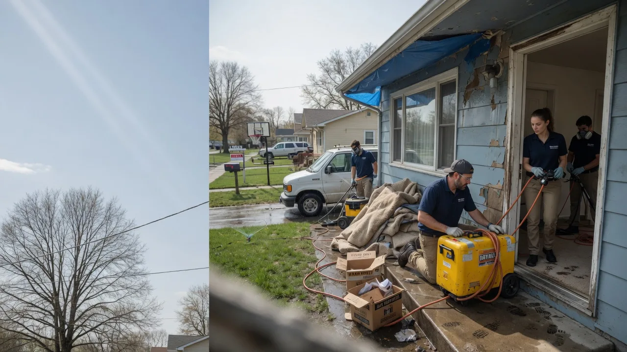 Basement Flood Cleanup in Argyle, WI near me